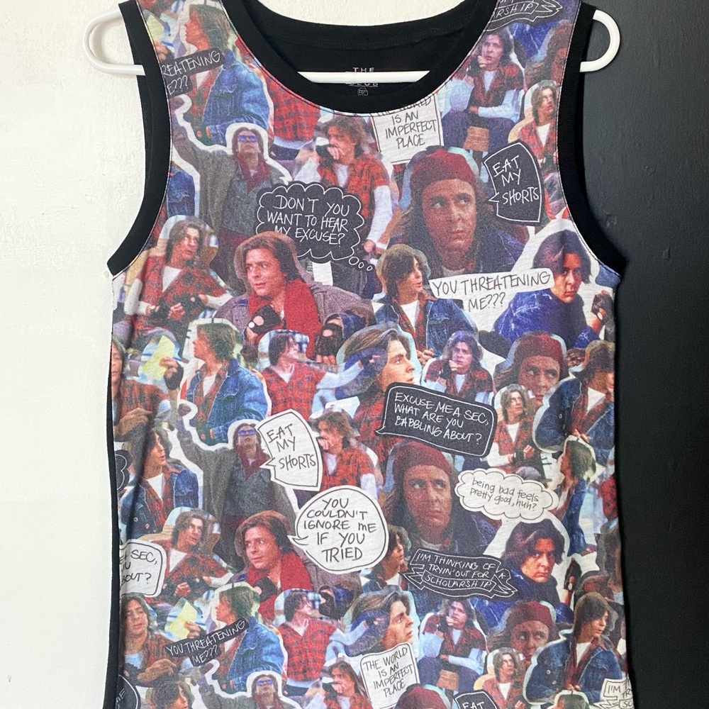 “The Breakfast Club” tank top size regular W medium